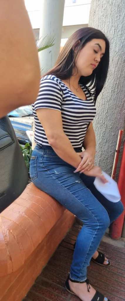 La tiktoker Dahi Benítez. 