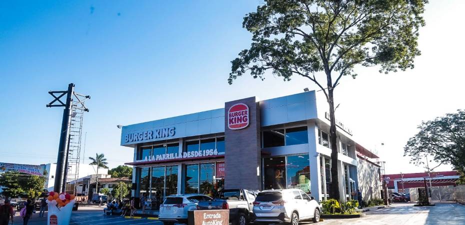 El nuevo local de Burguer King en Posta Ybycuá.